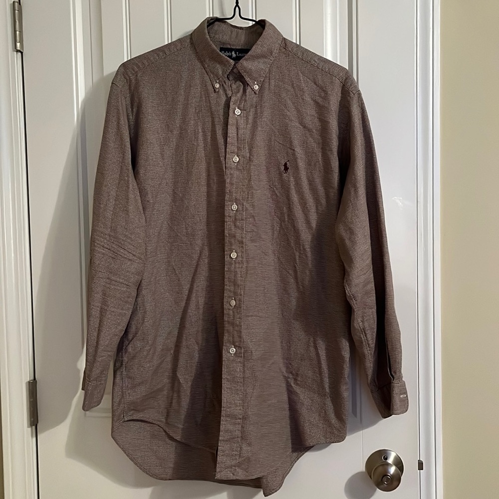 Ralph Lauren Men’s Button Down, size 32/33